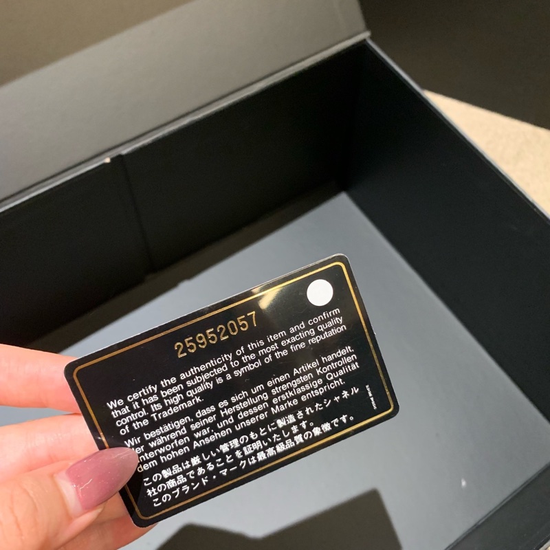 成色超好！Chanel 香奈兒 黑色經典牛皮流浪包 小號 25開保卡-14