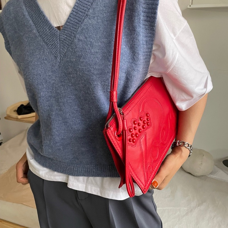 Loewe 幸運紅全皮小托特-1