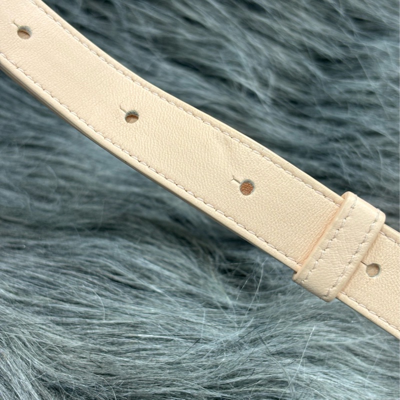 BOTTEGA VENETA BV MINI CASSETTE 2X3 膚色杏色羊皮 卡帶包斜背包迷你包肩背包小廢包-30