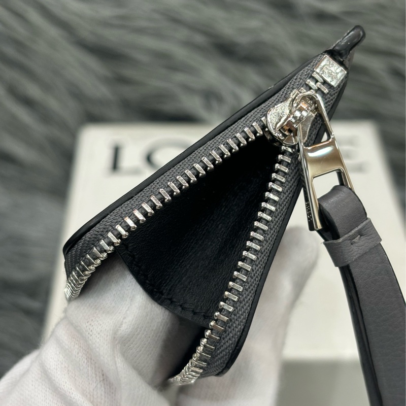 LOEWE Puzzle coin cardholder 三色 撞色 拚色 全皮 信用卡 悠遊卡 證件套 名片夾 零錢袋 鑰匙圈-13