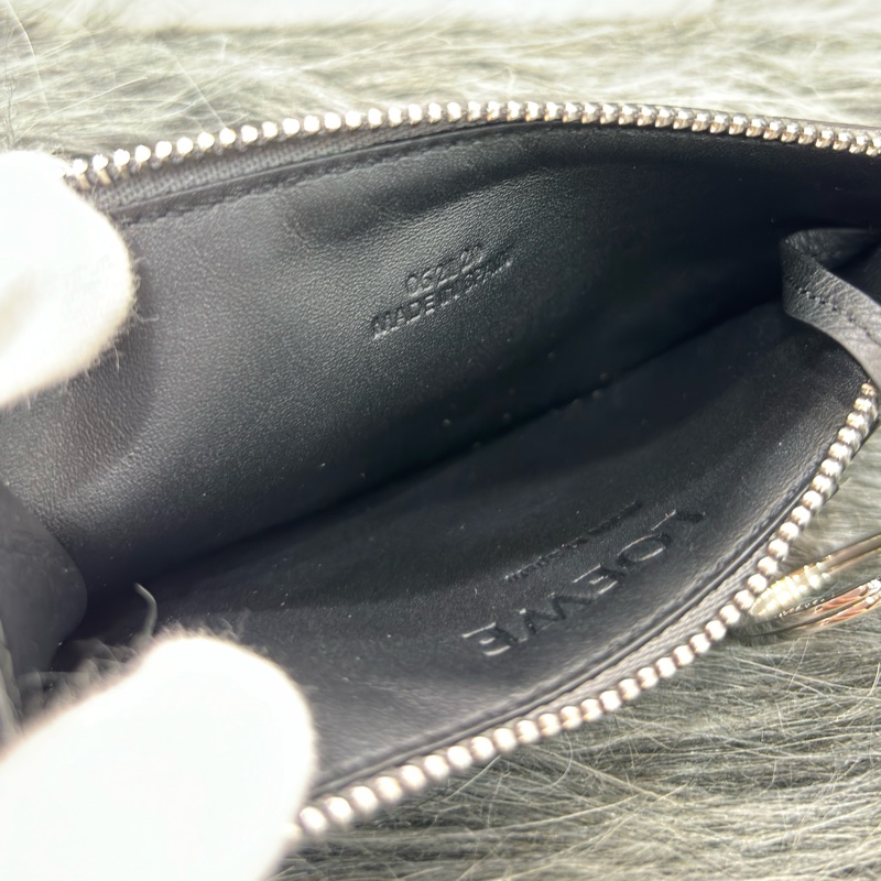 LOEWE Puzzle coin cardholder 三色 撞色 拚色 全皮 信用卡 悠遊卡 證件套 名片夾 零錢袋 鑰匙圈-15