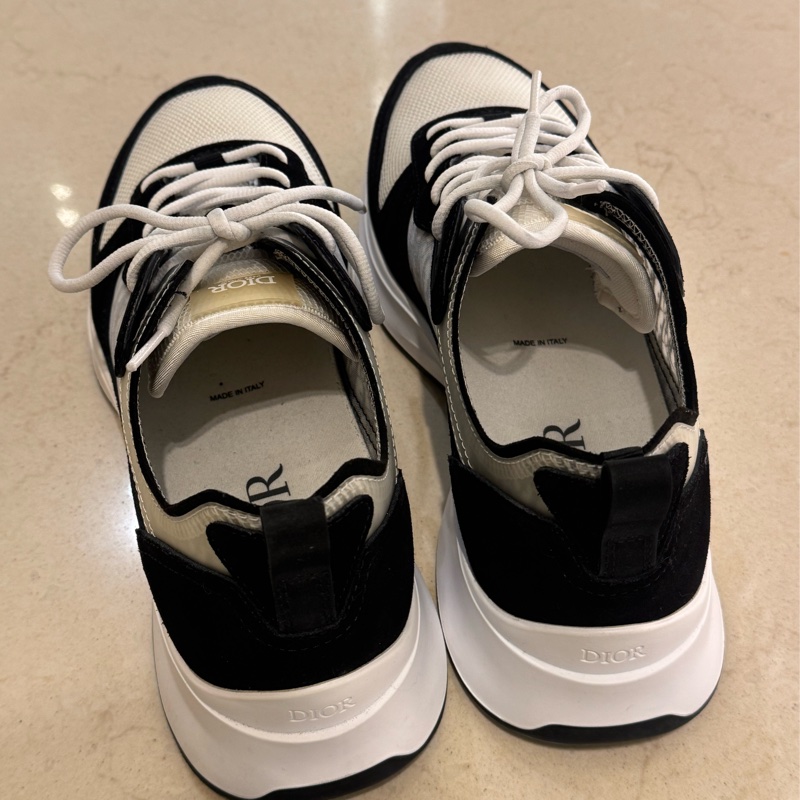 Dior黑/白dior圖騰運動鞋👟-2