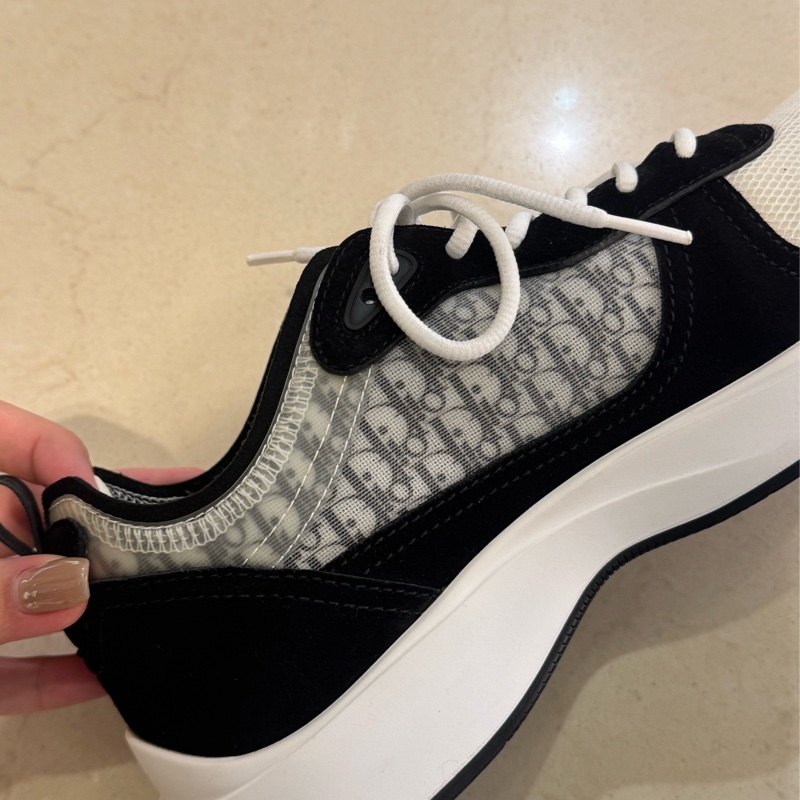 Dior黑/白dior圖騰運動鞋👟-5