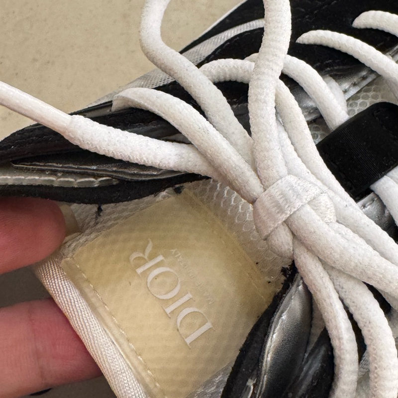 Dior黑/白dior圖騰運動鞋👟-6