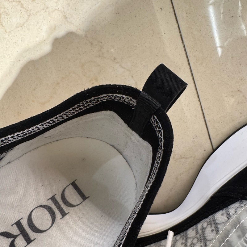 Dior黑/白dior圖騰運動鞋👟-11