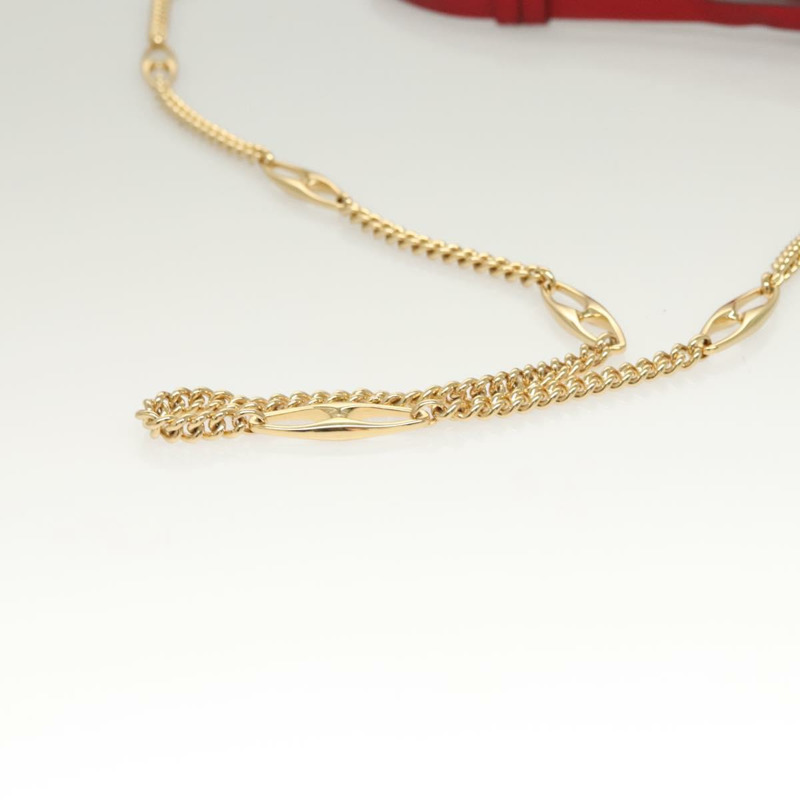 【日本直送】GUCCI 鏈條單肩包 皮革 紅金色 572375 正品 118122-7