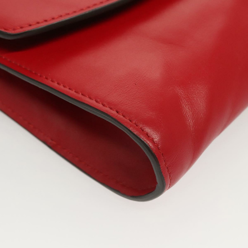 【日本直送】GUCCI 鏈條單肩包 皮革 紅金色 572375 正品 118122-8