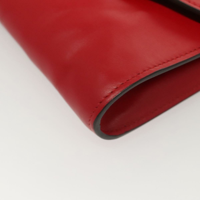 【日本直送】GUCCI 鏈條單肩包 皮革 紅金色 572375 正品 118122-15