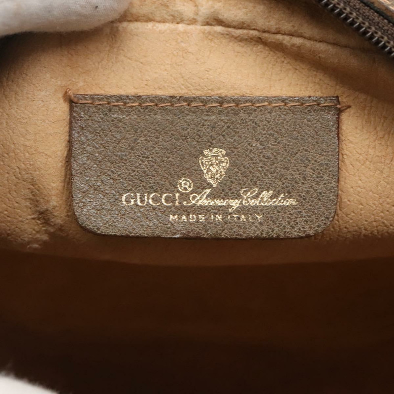 【日本直送】GUCCI GG Supreme 織帶雪莉線包 PVC 米金色 89 01 034 正品 yk18098-9