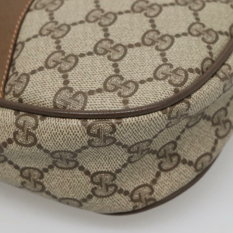 【日本直送】GUCCI GG Supreme 織帶雪莉線包 PVC 米金色 89 01 034 正品 yk18098-13
