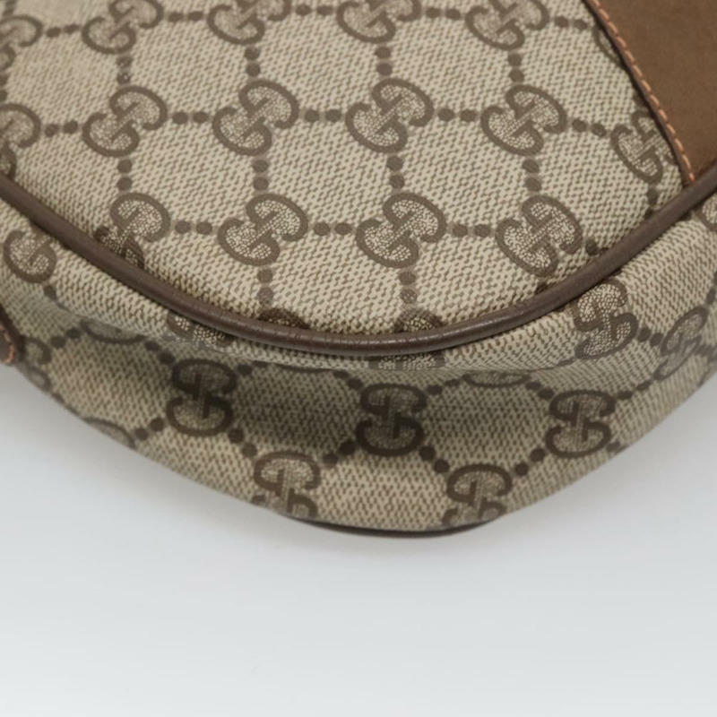 【日本直送】GUCCI GG Supreme 織帶雪莉線包 PVC 米金色 89 01 034 正品 yk18098-14