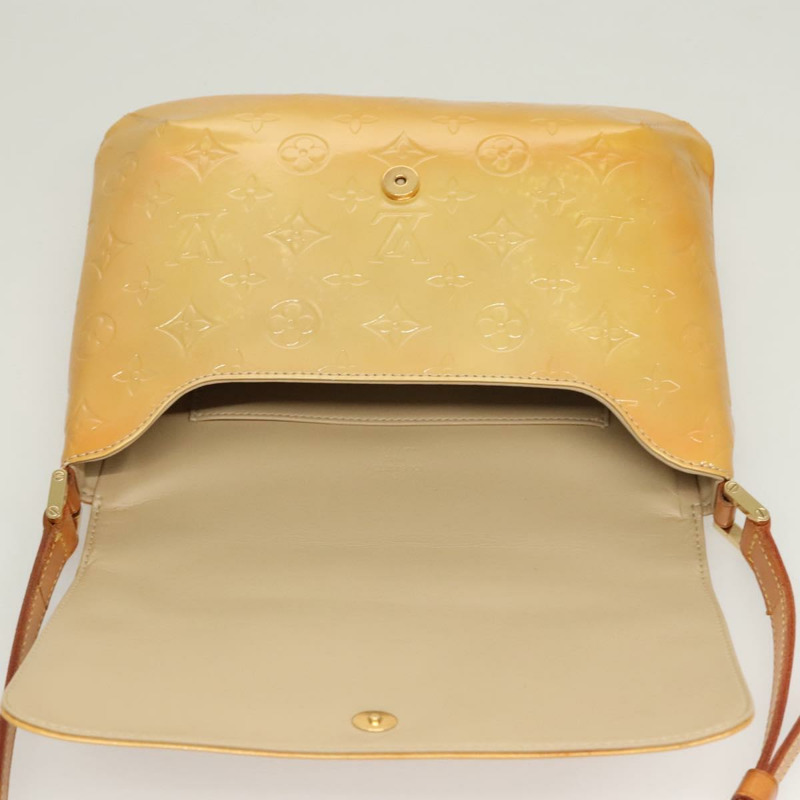 【日本直送】路易威登 Monogram Vernis Thompson Street 包米色 M91301 LV 授權 ep8835-9