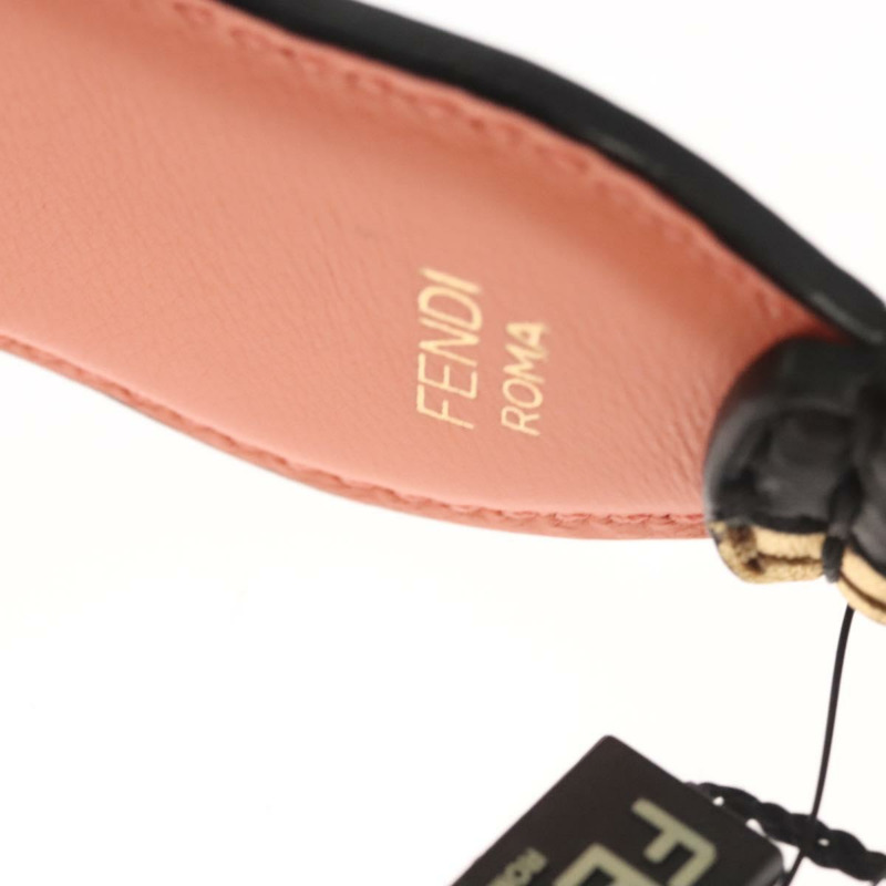 【日本直送】FENDI Strap You 肩帶 皮革 金色 正品 HK2498-5