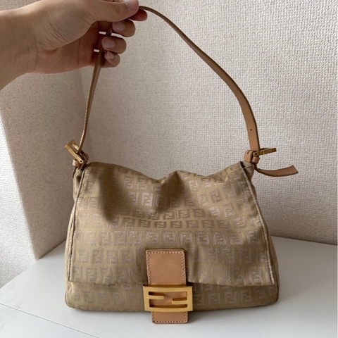 FENDI 芬迪 Zucchino 老花 帆布包