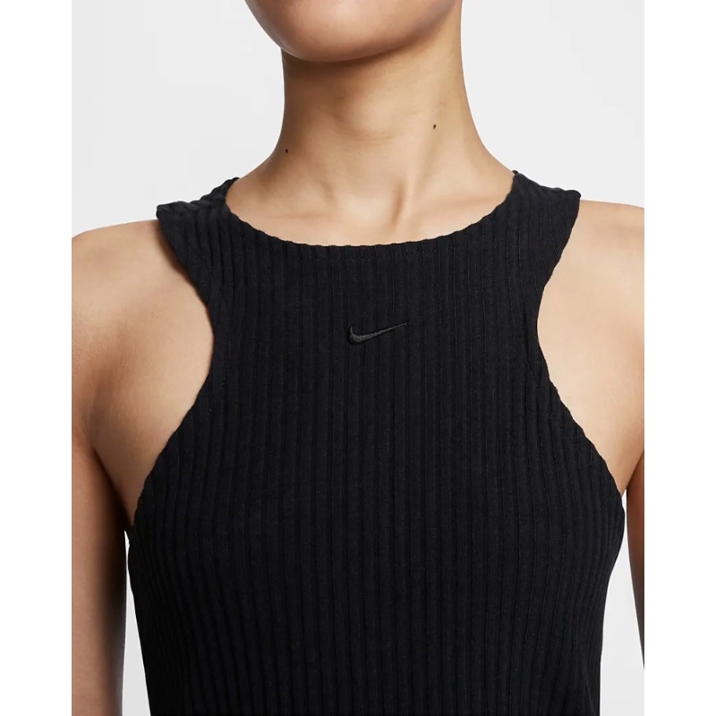 🖤 Nike Chill Knit 削尖背心連身裙|及膝|黑色|奧地利購入-4