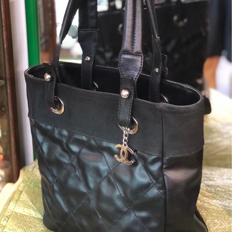 Chanel牛皮Hand Bag银扣-6
