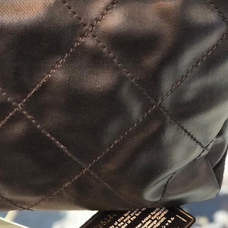 Chanel牛皮Hand Bag银扣-12