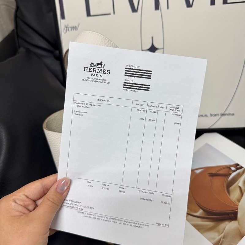 全新✨Hermes picotin 18 灰白色 金扣-8