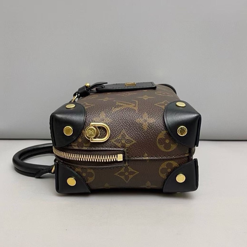 Louis Vuitton Petite Malle Souple 老花八角盒子包 芯片款!-3
