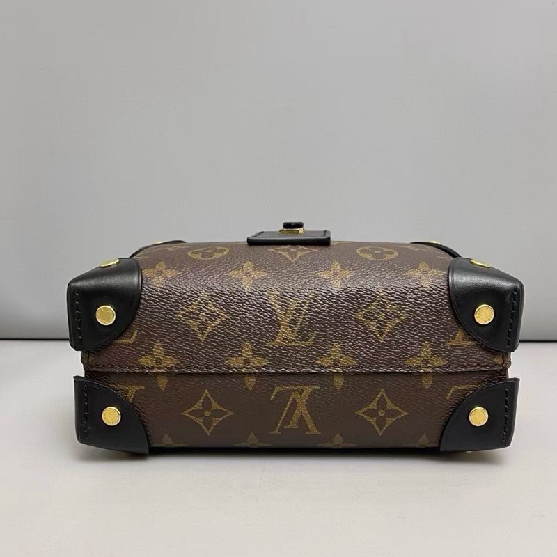 Louis Vuitton Petite Malle Souple 老花八角盒子包 芯片款!-4