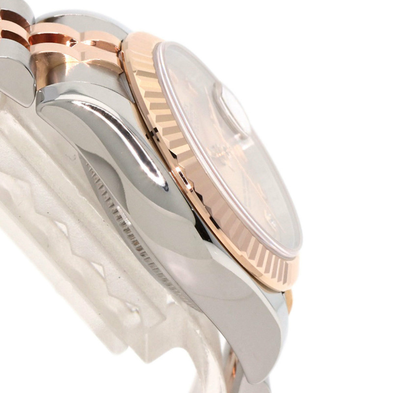 勞力士 179171N2BR Datejust 2P 鑽石金粉腕錶不鏽鋼 SSxK18PG 永恆玫瑰金女款勞力士-5