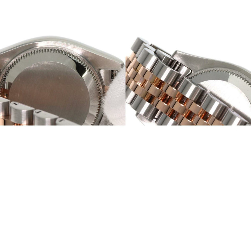 勞力士 179171N2BR Datejust 2P 鑽石金粉腕錶不鏽鋼 SSxK18PG 永恆玫瑰金女款勞力士-9
