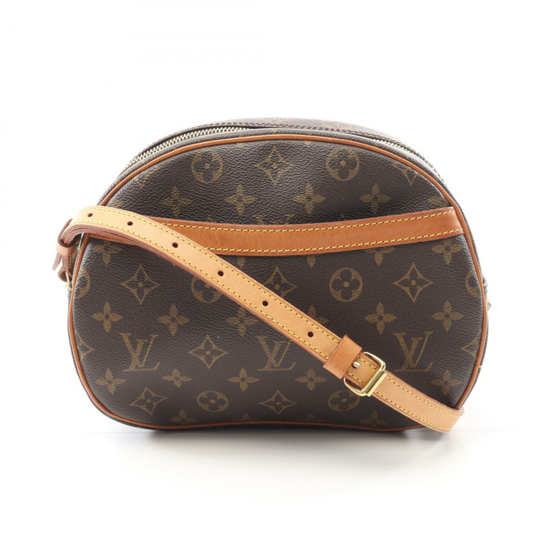 LOUIS VUITTON Blois 單肩斜背包 M51221 Monogram 帆布 二手 女士 LV-0