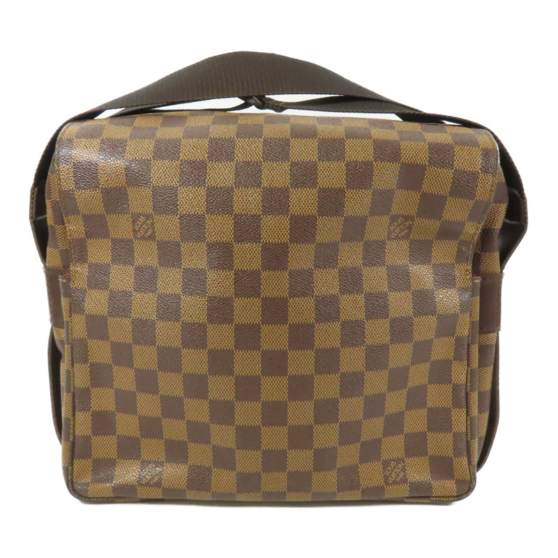 LOUIS VUITTON Damier Naviglio金扣肩背袋-1