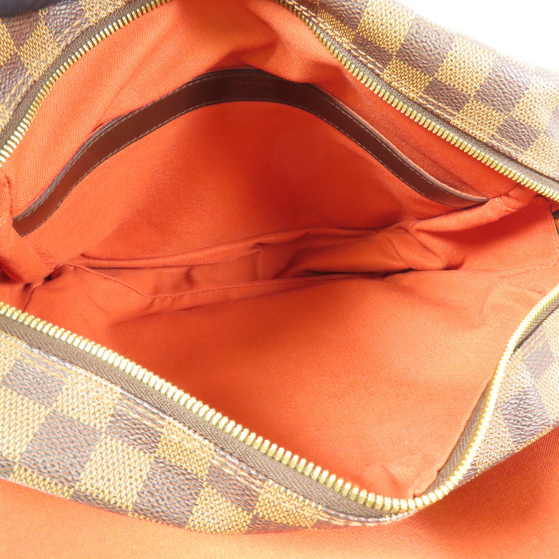 LOUIS VUITTON Damier Naviglio金扣肩背袋-4