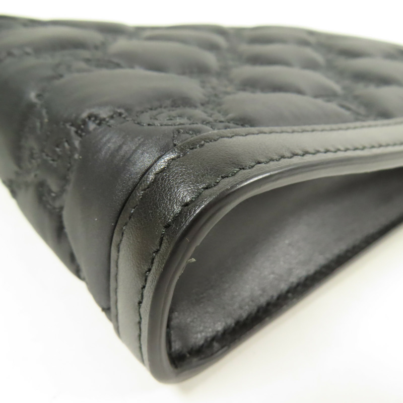 GUCCI 皮革GG Matelasse Top Handle Bag銀扣手挽肩背兩用袋-7