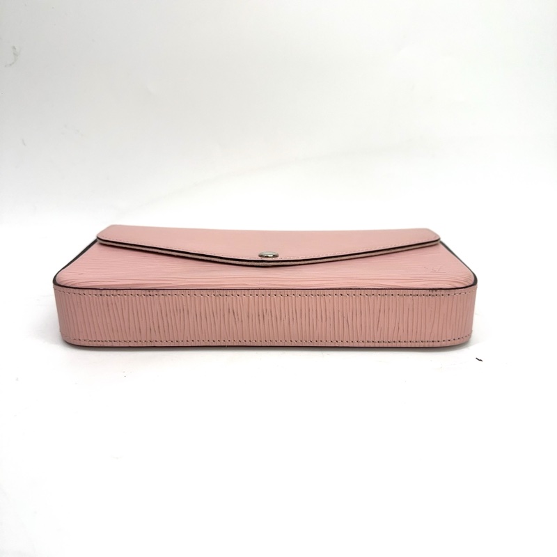 LV 粉EPI信封下蓋可拆三合一鏈包 M62467-5