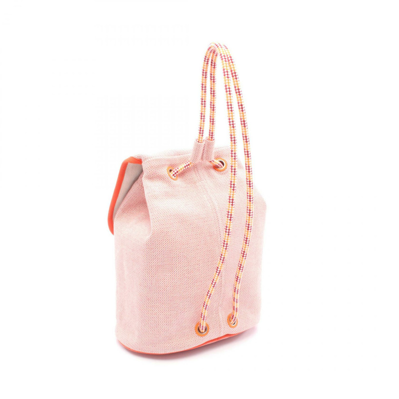 HERMES 包袋 背包 背包 Toile Chevrons 橙色 多色 橙色 二手 SHW-1