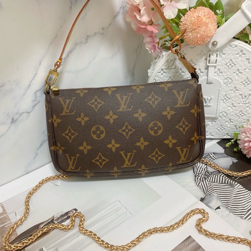 🔆Louis Vuitton🔆經典大號麻將包🏅-5