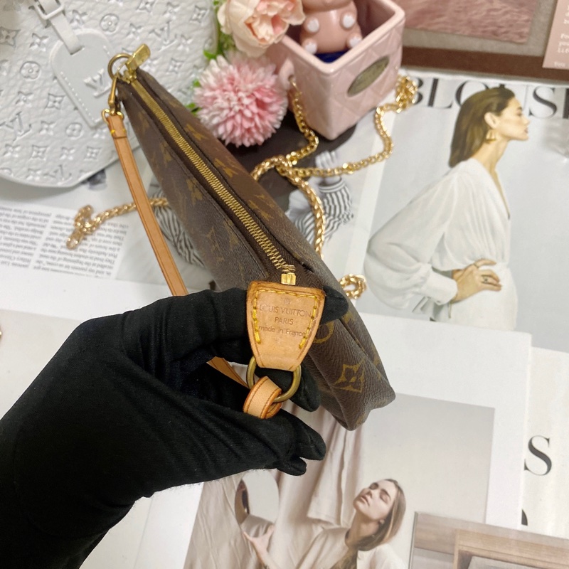 🔆Louis Vuitton🔆經典大號麻將包🏅-9