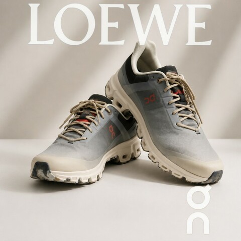 ❤️感恩月❤️折扣最後倒數至5/31‼️【8成新】㊣✨ LOEWE ✨羅威**尺寸：42.5** Loewe X On 聯名 漸層色 迷彩 慢跑鞋 球鞋 運動鞋 慢跑鞋 減壓鞋/二手精品/二手皮夾/保證正品🌳二手樹屋🌳