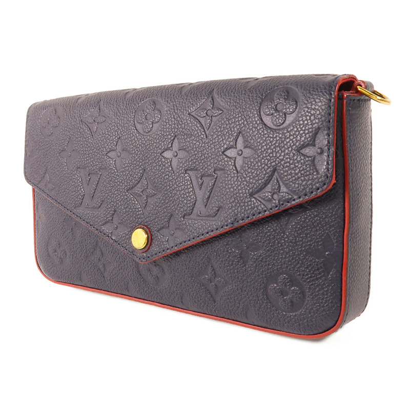LOUIS VUITTON Monogram Empreinte Pochette Felicie金扣肩背袋-2