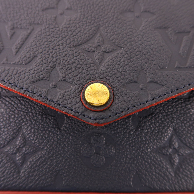 LOUIS VUITTON Monogram Empreinte Pochette Felicie金扣肩背袋-8