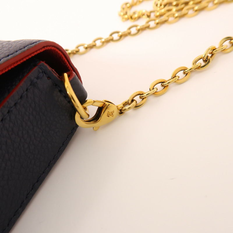 LOUIS VUITTON Monogram Empreinte Pochette Felicie金扣肩背袋-9