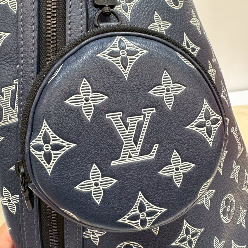 LV 斜背包/側背包/單肩包/胸口包 Duo M24751 9成新-17