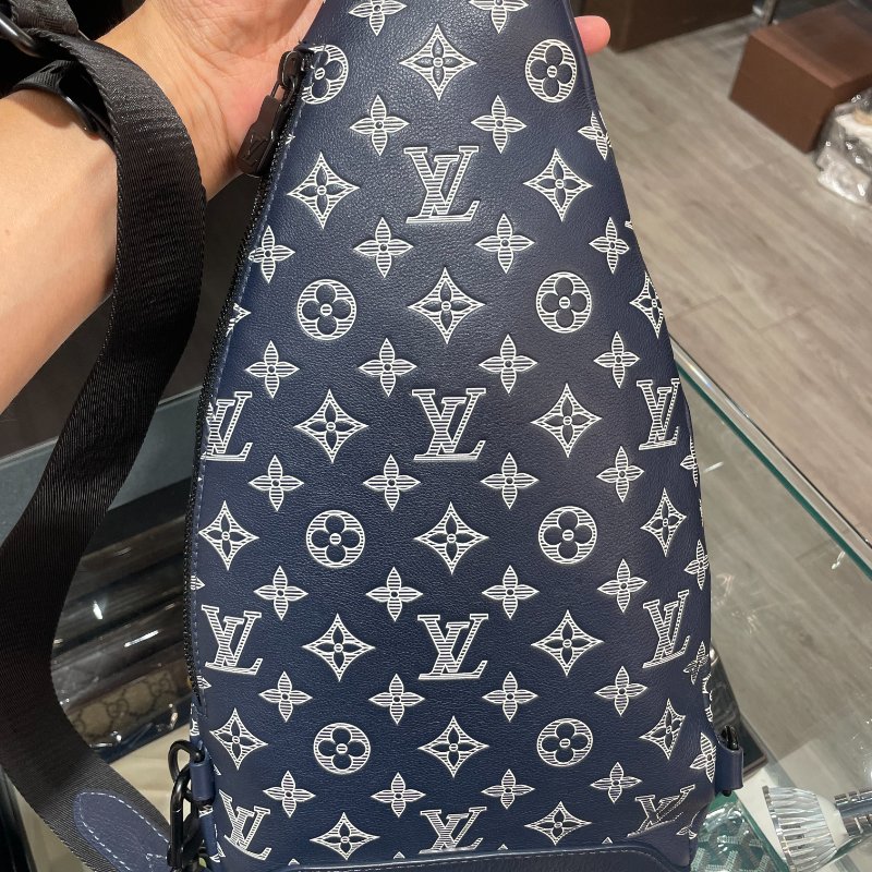 LV 斜背包/側背包/單肩包/胸口包 Duo M24751 9成新-23
