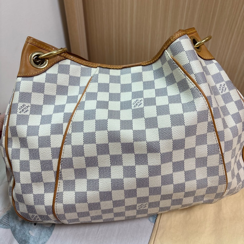 LV白棋盤格南瓜包-7