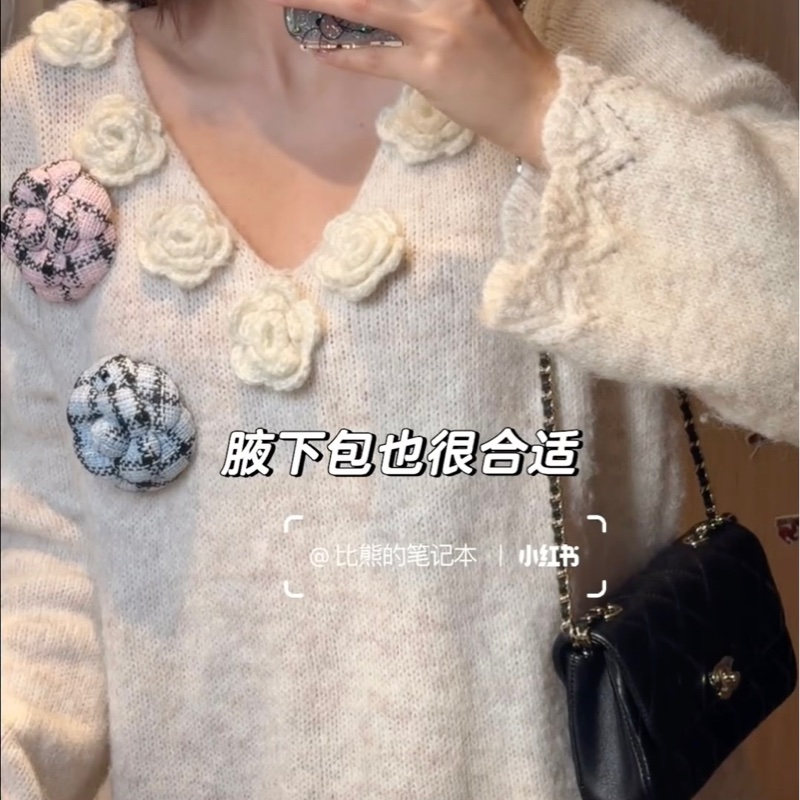 香奈兒 CHANEL 25S 超夯 手機包 CF20 平替款 mini cf20 黑金-4