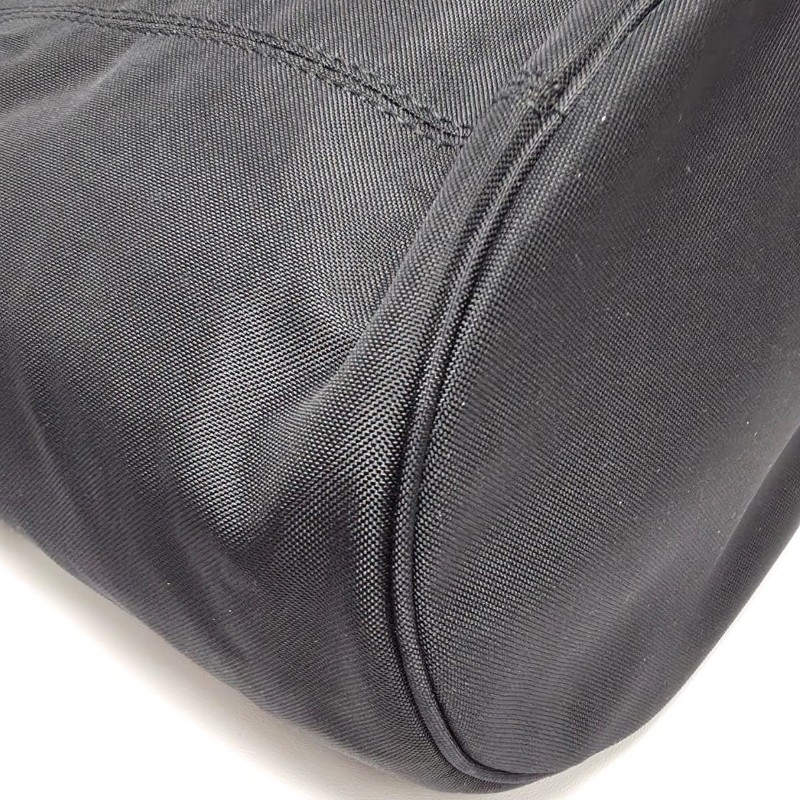 Balenciaga - Drawstring Buckst Logo Bag(黑色)-8