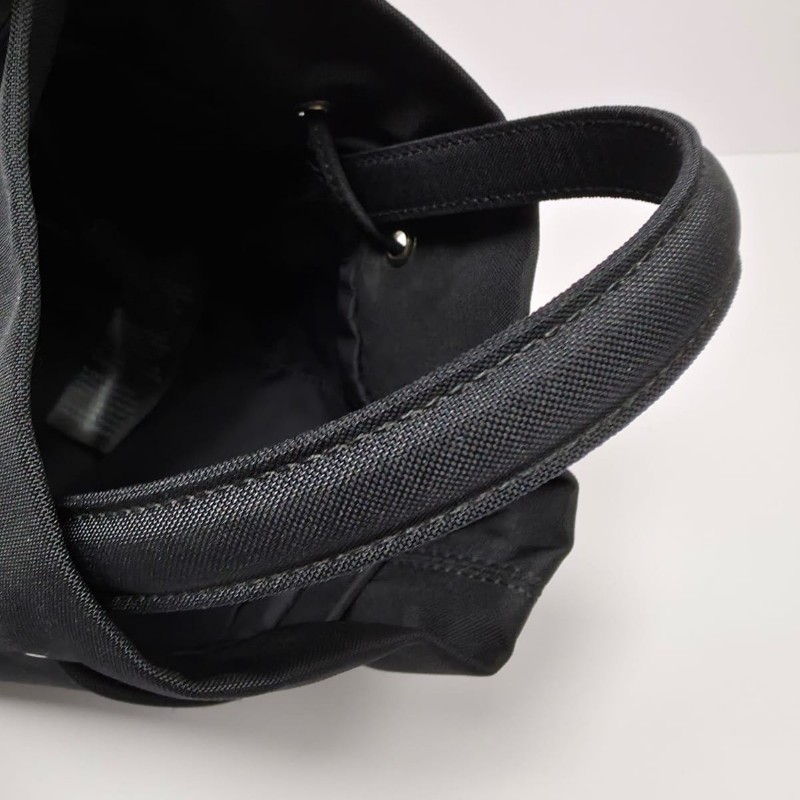 Balenciaga - Drawstring Buckst Logo Bag(黑色)-20
