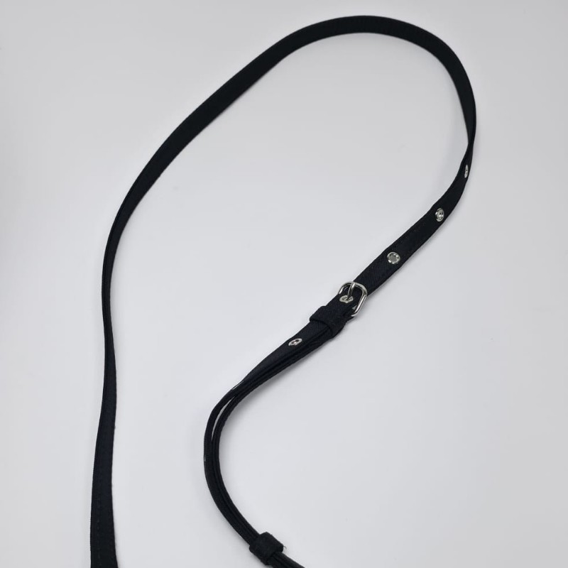Balenciaga - Drawstring Buckst Logo Bag(黑色)-23