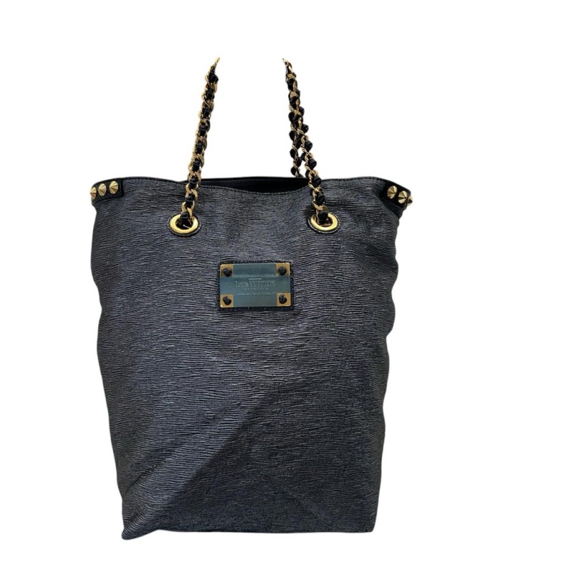 Louis Vuitton 鐵灰卯釘提袋-0