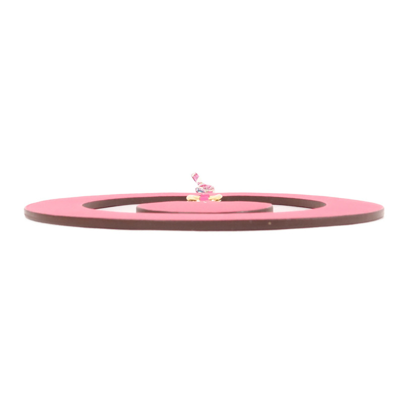 HERMES Epsom皮革Home Decor金扣壁飾-2