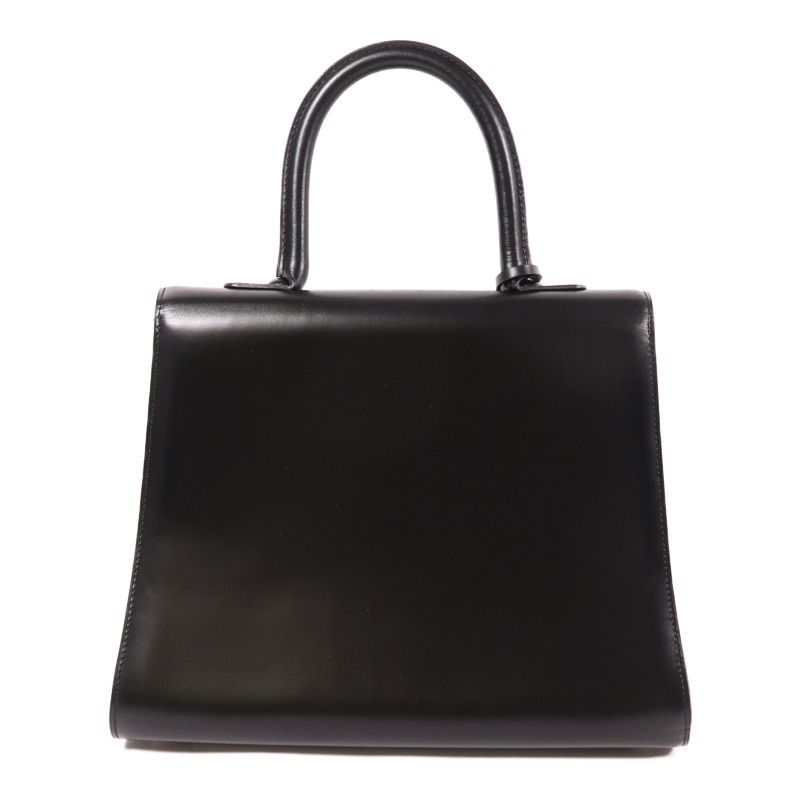Delvaux 牛皮皮革Brillant MM金扣手挽肩背兩用袋-1