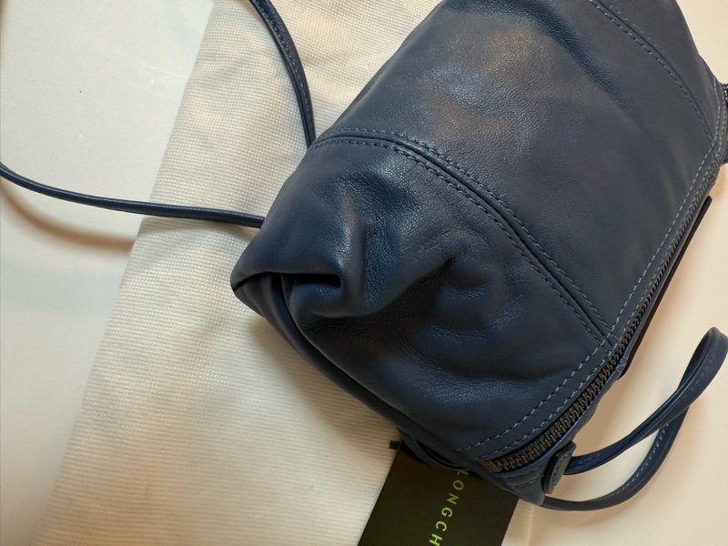 ✔️LONGCHAMP Le Pliage  小羊皮斜背包 / 側背包 / 肩背包-6