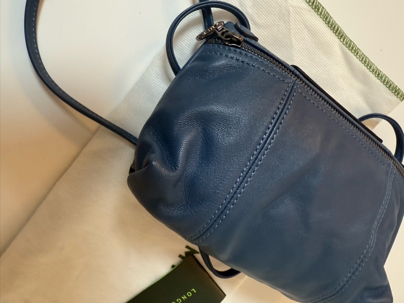 ✔️LONGCHAMP Le Pliage  小羊皮斜背包 / 側背包 / 肩背包-7